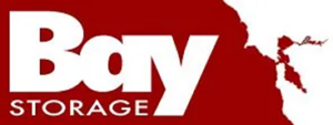 Bay Storage logo on red